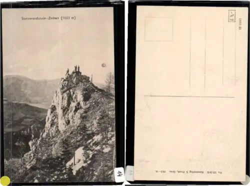 64706,Sonnwendstein Zinken b Reichenau Semmering 1913