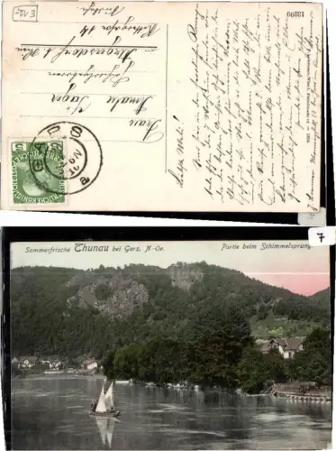 65017,Sommerfrische Thunau b. Gars am Kamp Schimmelsprung