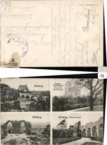 65347,Mödling bei Wien Maria Enzersdorf Mehrbild 1900