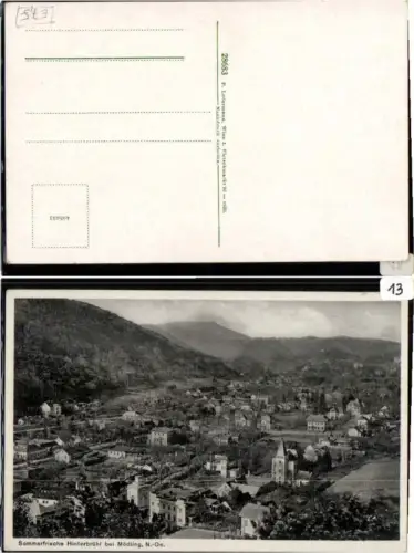 65350,Sommerfrische Hinterbrühl b. Mödling Baden 1930