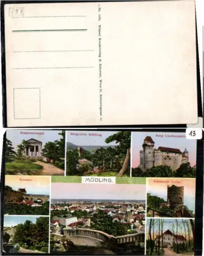 65351,Mödling b Wien Klausen Anninger Liechtenstein Enzersdorf