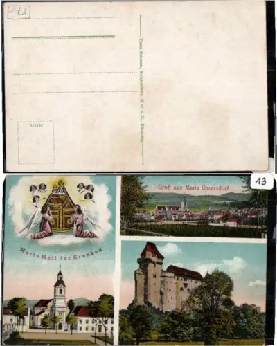 65357,Gruss aus Maria Enzersdorf b. Wien Liechtenstein Burg