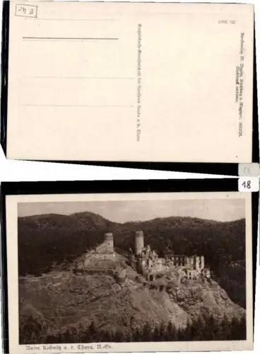 65391,Ruine Kollmitz bei Raabs a.d. Thaya 1922