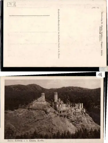 65397,Ruine Kollmitz a.d. Thaya b. Raabs