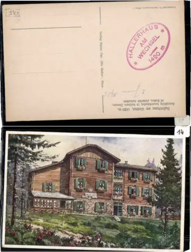 65721,Hallerhaus am Wechsel b. St Corona Kirchberg