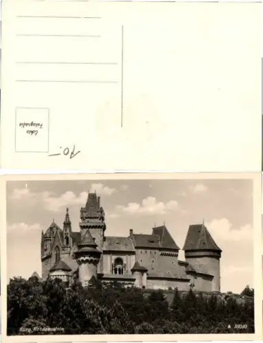 65890,Burg Liechtenstein b Mödling Baden