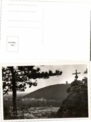 65901,Baden b. Wien Rauchenegg Ruine