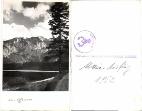 67000,Offensee bei Ebensee Wegpartie