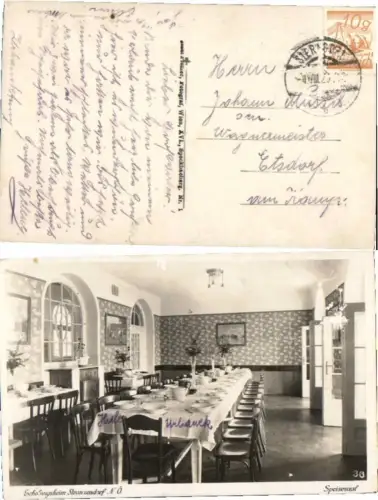 67084,Stranzendorf b. Rußbach Heim Innen Speisesaal