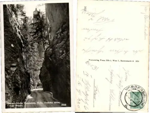67094,Gutenstein Lange Brücke Partie 1934
