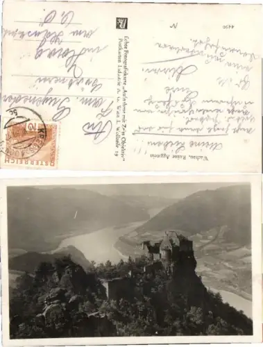 67114,Aggstein a.d. Donau Wachau 1930
