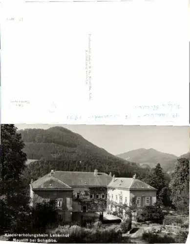 68492,Lehenhof Kinderheim b. Neustift Scheibbs