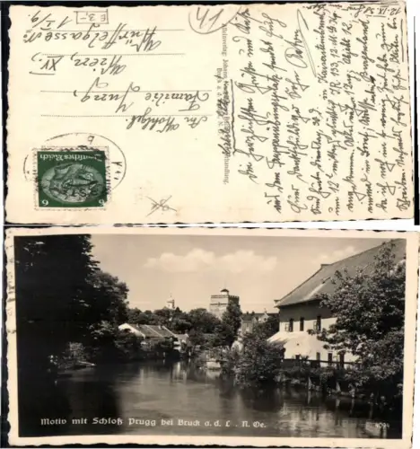 68532,Motiv aus Bruck a.d. Leitha Prugg 1940