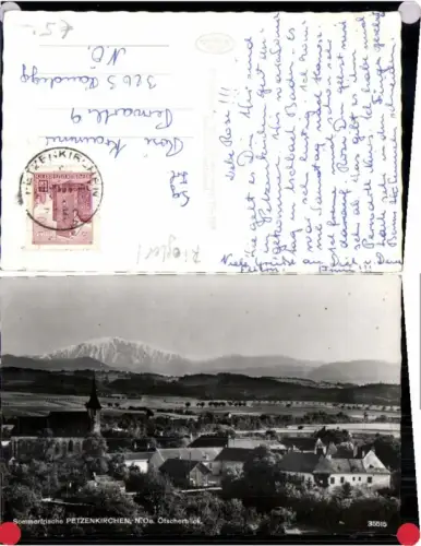 68546,Sommerfrische Petzenkirchen Ötscherblick 1967