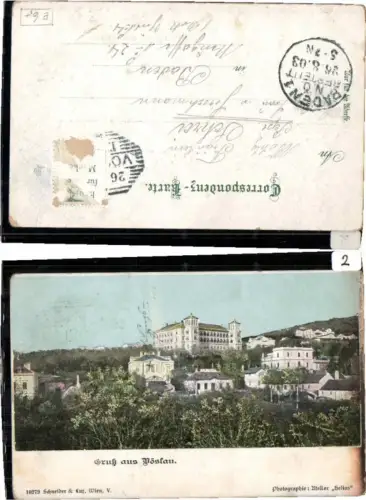 68574,Gruss aus Vöslau pub Schneider e Lix 10279