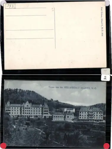 68576,Gruss aus Alland im Wienerwald 1914