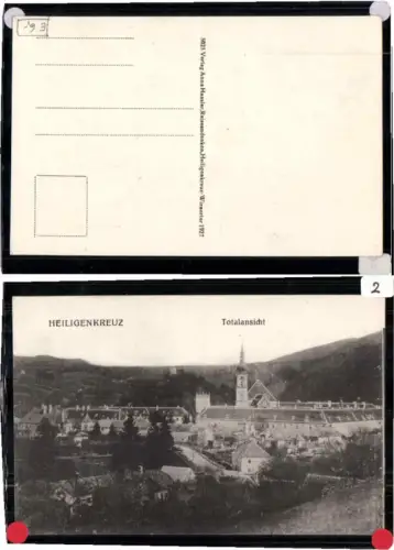 68591,Heiligenkreuz bei Baden Totale 1927