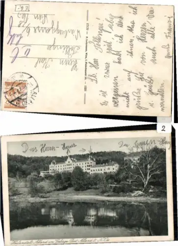 68610,Alland im Gebirge Anstalt 1928 pub Ledermann 17139