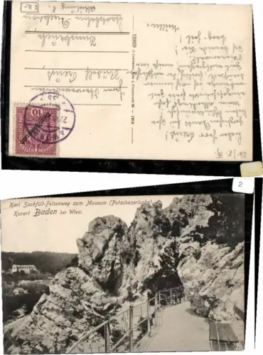 68675,Baden b. Wien Suckfüll Felsenweg pub Ledermann 13869