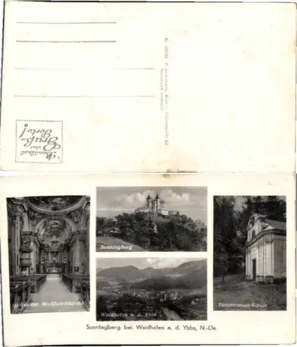 68744,Sonntagberg bei Rosenau Kematen Ybbs pub Ledermann 36942