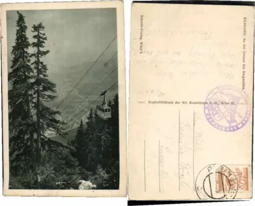 68754,Raxbahn Rax Bergwald b. Reichenau