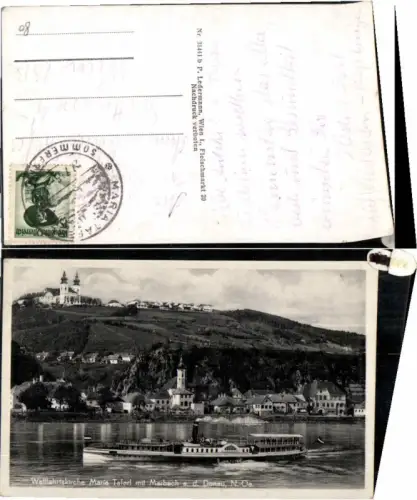 69368,Maria Taferl m. Marbach e Dampfer Habsburg pub Ledermann 31441
