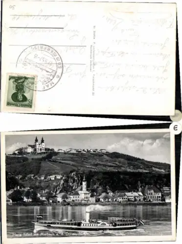 69369,Maria Taferl m. Marbach e Dampfer Habsburg pub Ledermann 31441a