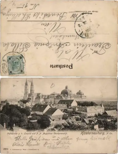 70140,Klosterneuburg b. Wien pub Ledermann 2291