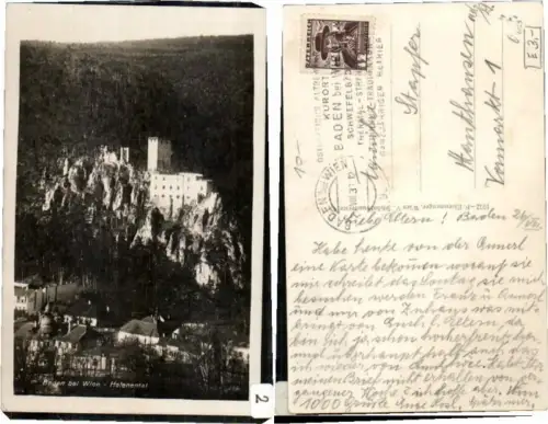 71550,Baden b. Wien Helenental Partie 1932