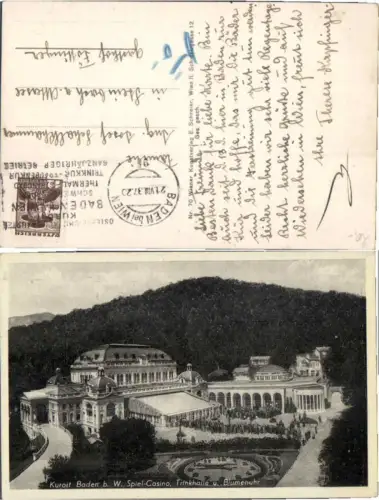 71554,Baden bei Wien Casino Blumenuhr