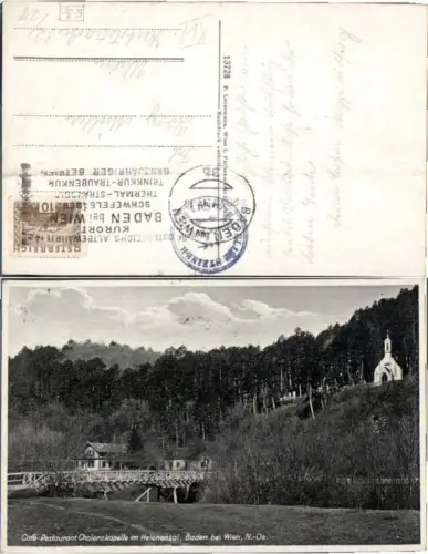 71567,Restaurant Cholerakapelle Helenental Baden Mödling