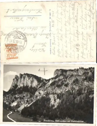 71575,Semmering Adlitzgraben Polleroswand