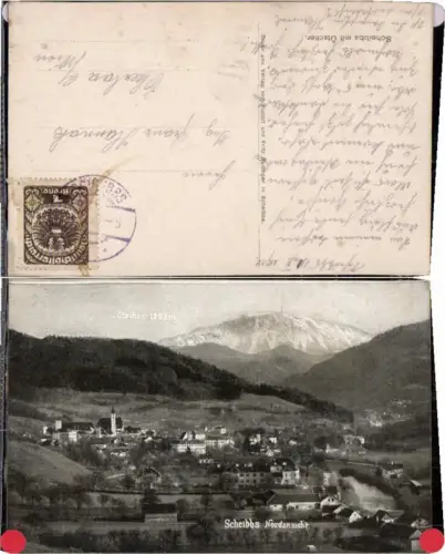 71588,Scheibbs m. Ötscher 1920