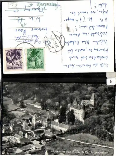 71601,Maissau bei Horn Fliegeraufnahme 1952