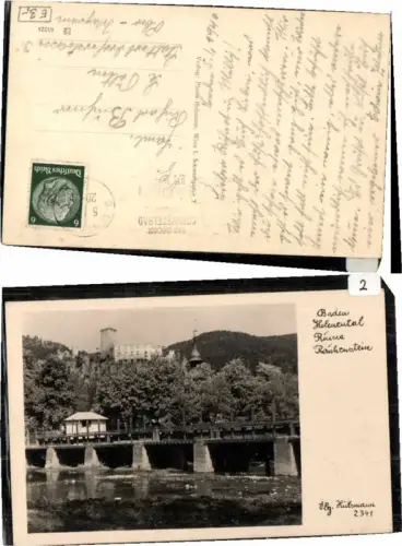 71608,Baden Helenental Rauhenstein pub Hubmann 2341