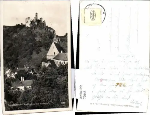 72043,Senftenberg Kremstal b. Krems pub Schuster 6781