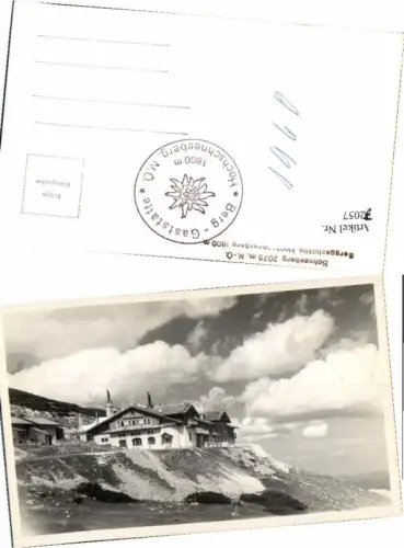 72057,Gasthaus Hochschneeberg b. Puchberg