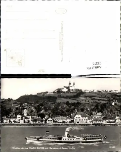 72275,Maria Taferl m. Marbach Dampfer Habsburg