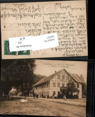 365027,Müden b. Unterlüß Gasthaus zur Post H. Niemeyer