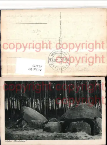473223,Sieben Steinhäuser Steine Felsen b. Bergen