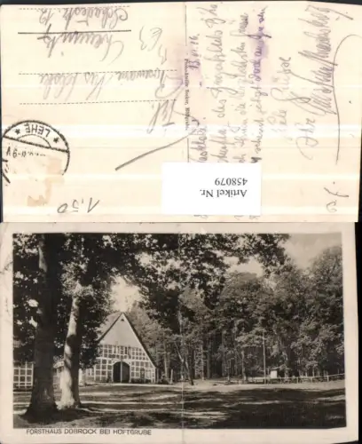 458079,Forsthaus Dobrock b. Höftgrube Wingst