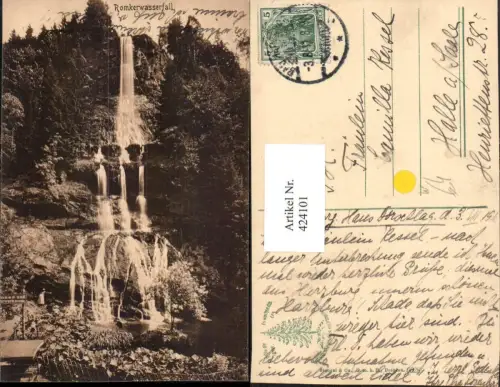 424101,Romkerwasserfall Wasserfall b. Romkerhall