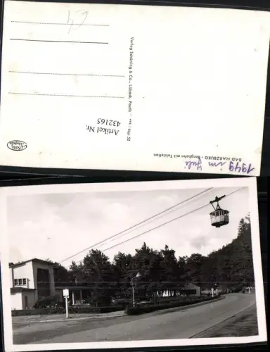432165,Bad Harzburg Bergbahn Seilbahn m. Talstation