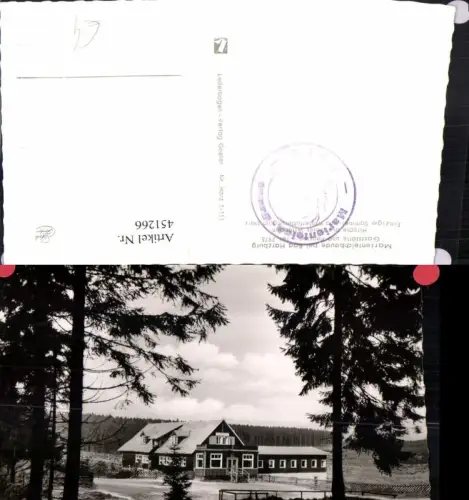451266,Marienteichbaude b. Bad Harzburg Gaststätte