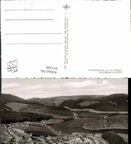 451268,Okertalsperre im Harz b. Altenau Totale m. Neu-Schulenberg