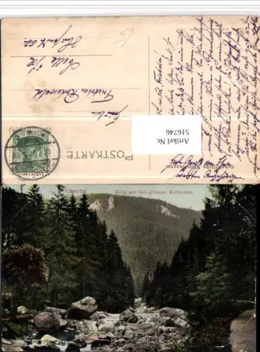 516746,Okertal Blick auf den großen Kurfürsten b. Romkerhalle