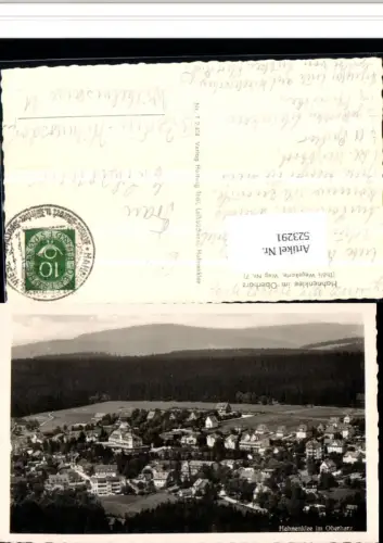 523291,Hahnenklee Bockswiese bei Goslar Oberharz Thöls Wegekarte Weg 7