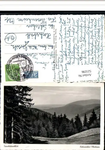 523296,Hahnenklee Bockswiese bei Goslar Oberharz Tannhäuserblick