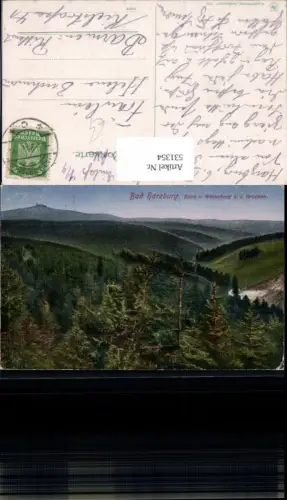 531354,Bad Harzburg Blick Winterberg a. d. Brocken