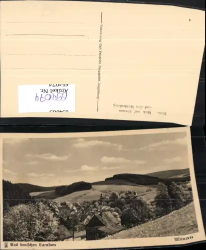 654074,Blick auf Altenau u. d. Mühlenberg Clausthal-Zellerfeld